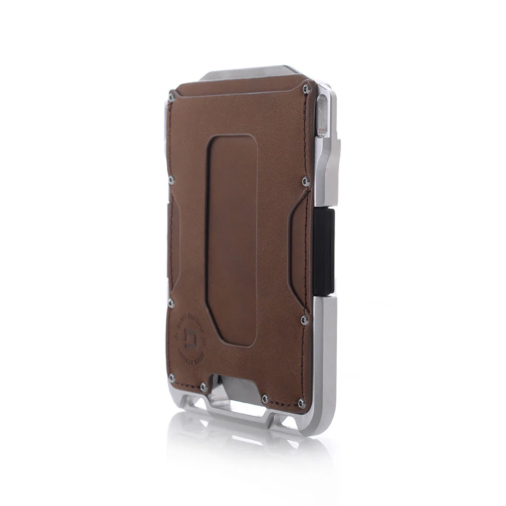 M1 MAVERICK™ TACTICAL WALLET - SINGLE POCKET RAWHIDE LEATHER - Image 3
