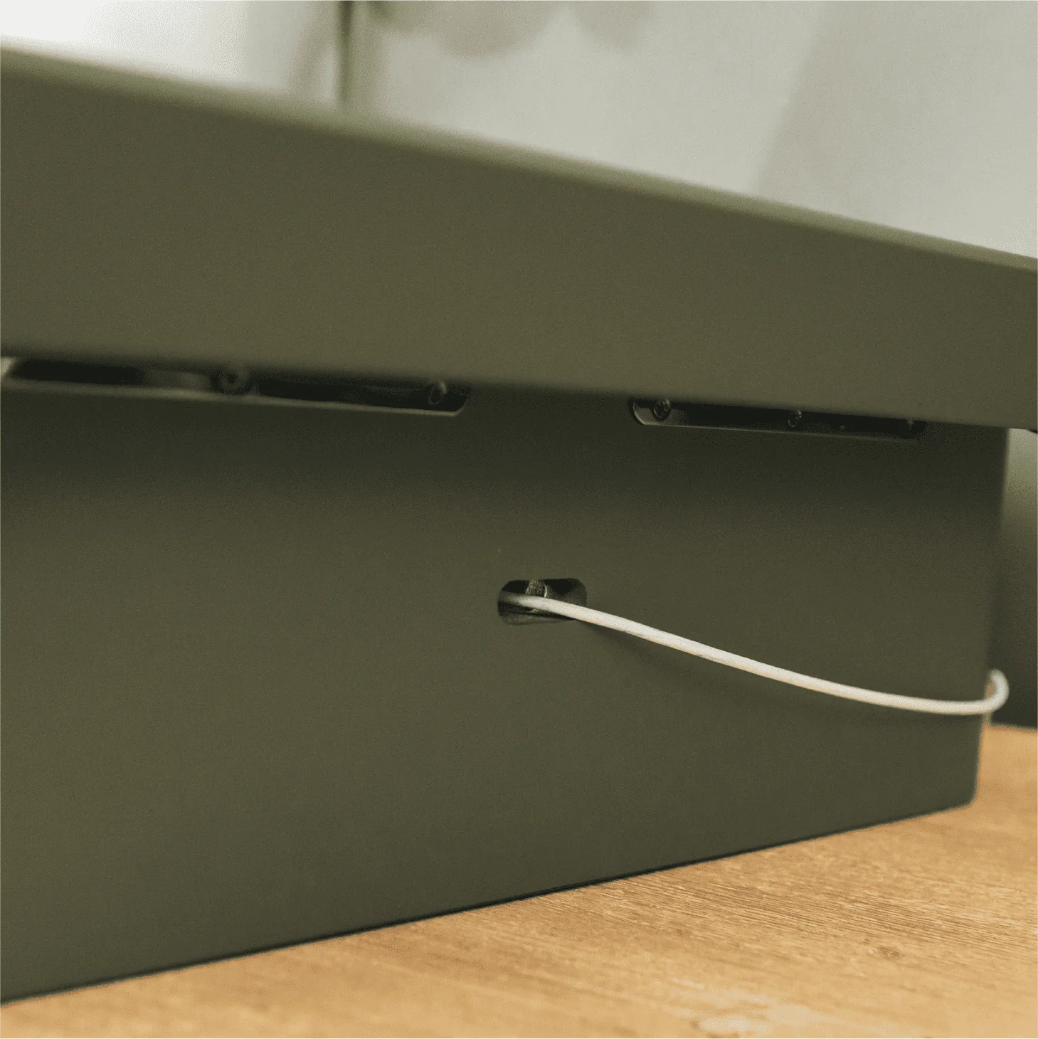 10-Slot Green Watch Box with Modular Storage & Accessory Drawer - Image 9