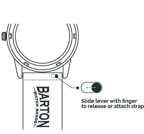 Moto 360 Gen2 Black Canvas Watch Band - Image 5