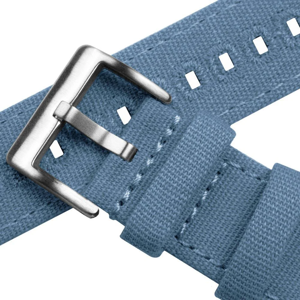 Nantucket Blue Premium Canvas Watch Band - Image 5