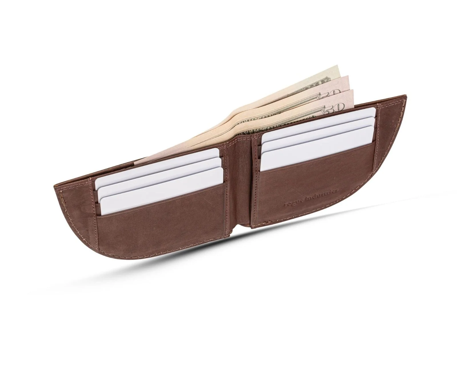 Nantucket Front Pocket Wallet in Moose Leather - Image 2