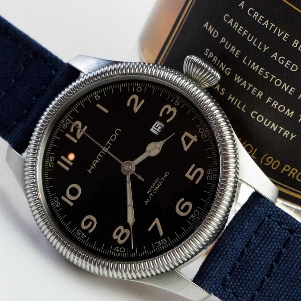 Navy Premium Canvas Watch Band - Image 5