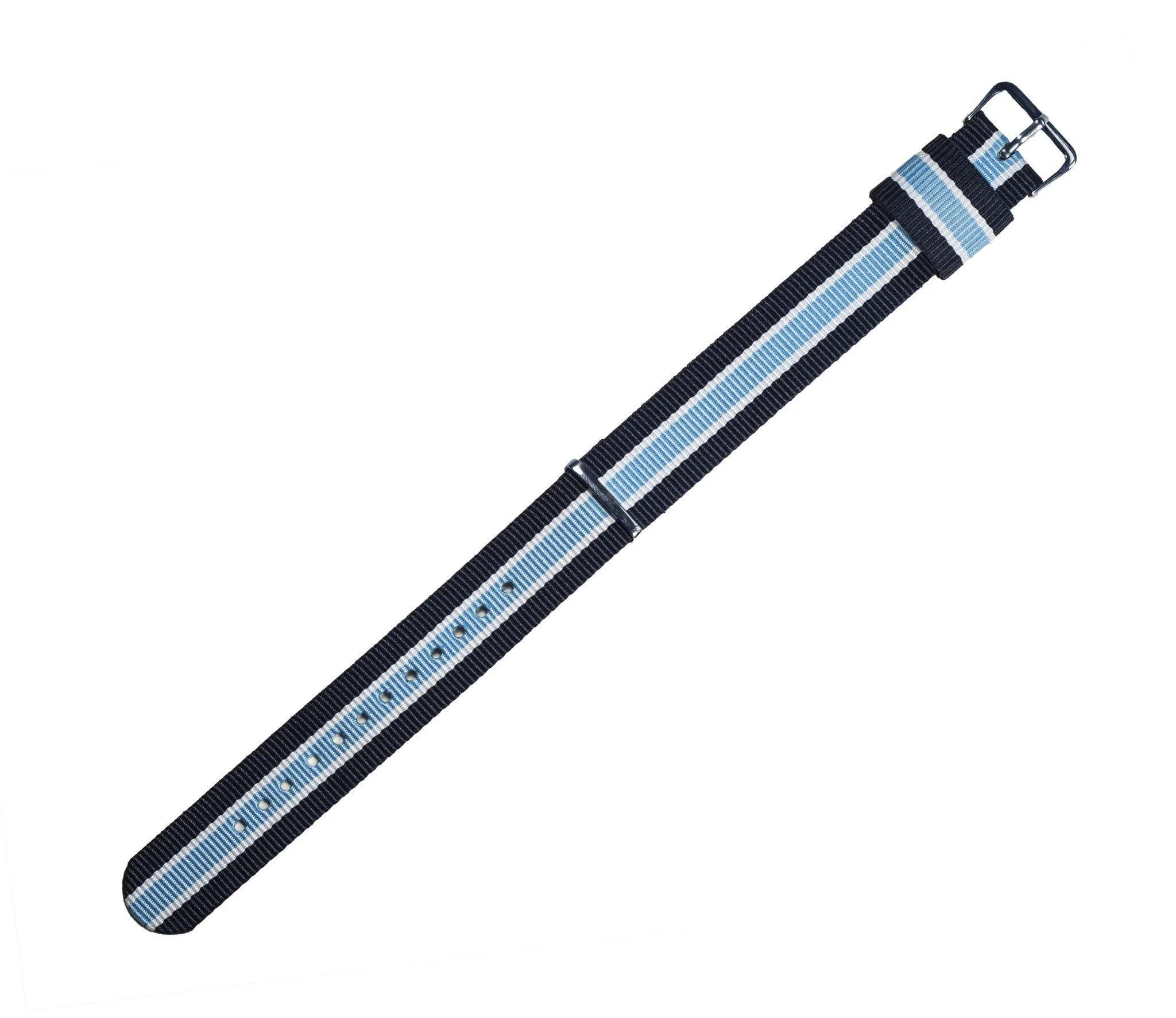 Navy Sky Ivory NATO® style Watch Band - Image 3