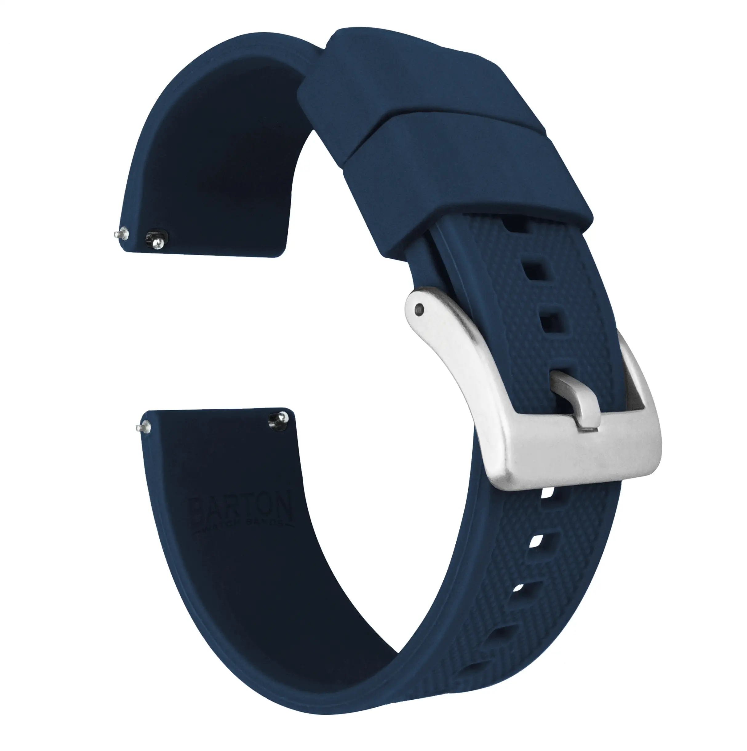 Omega Moonswatch Fkm Rubber Navy Blue Watch Band - Image 7