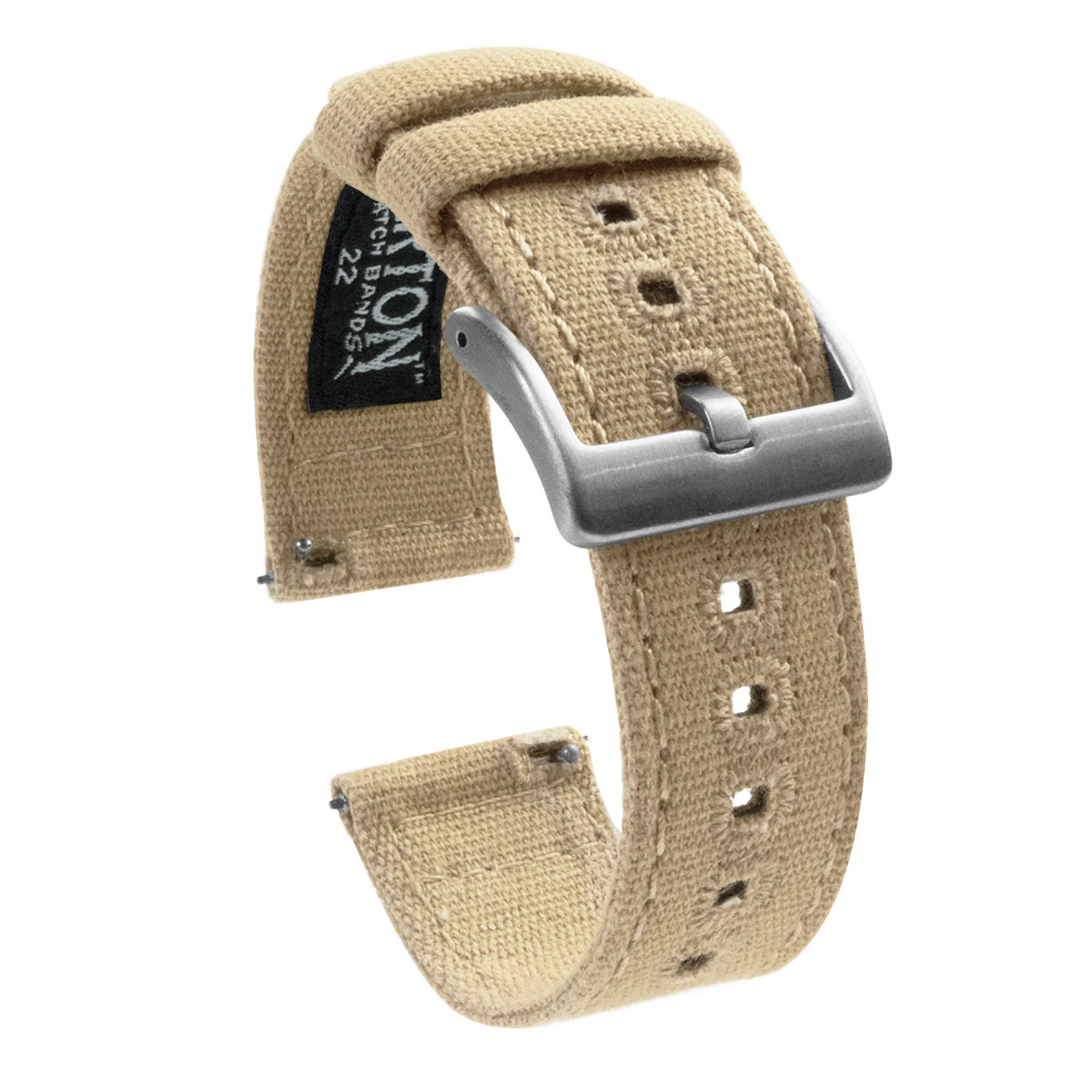 Omega Moonswatch Khaki Canvas Watch Band - Image 2