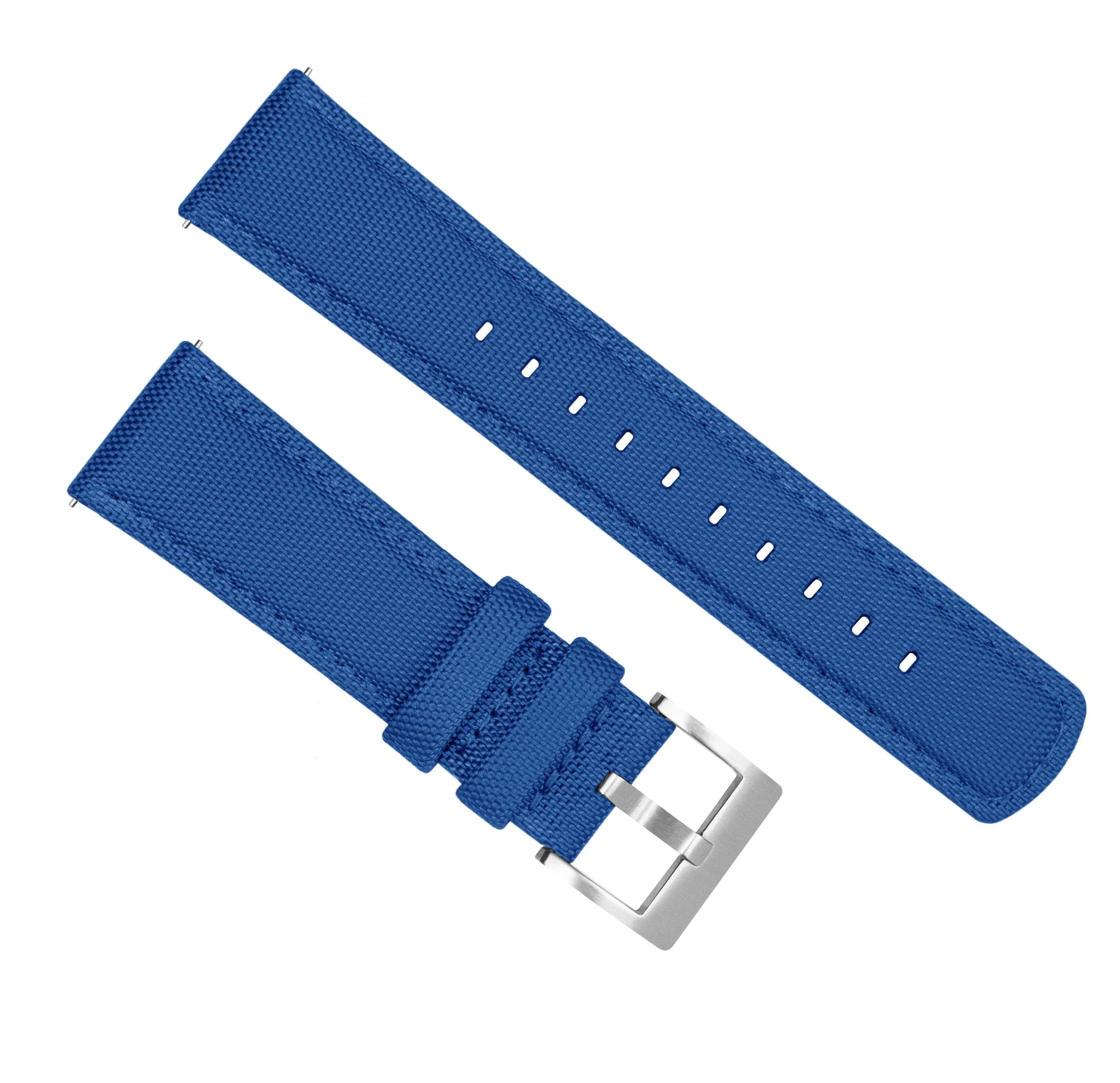 Omega Moonswatch Sailcloth Quick Release Royal Blue Watch Band - Image 4