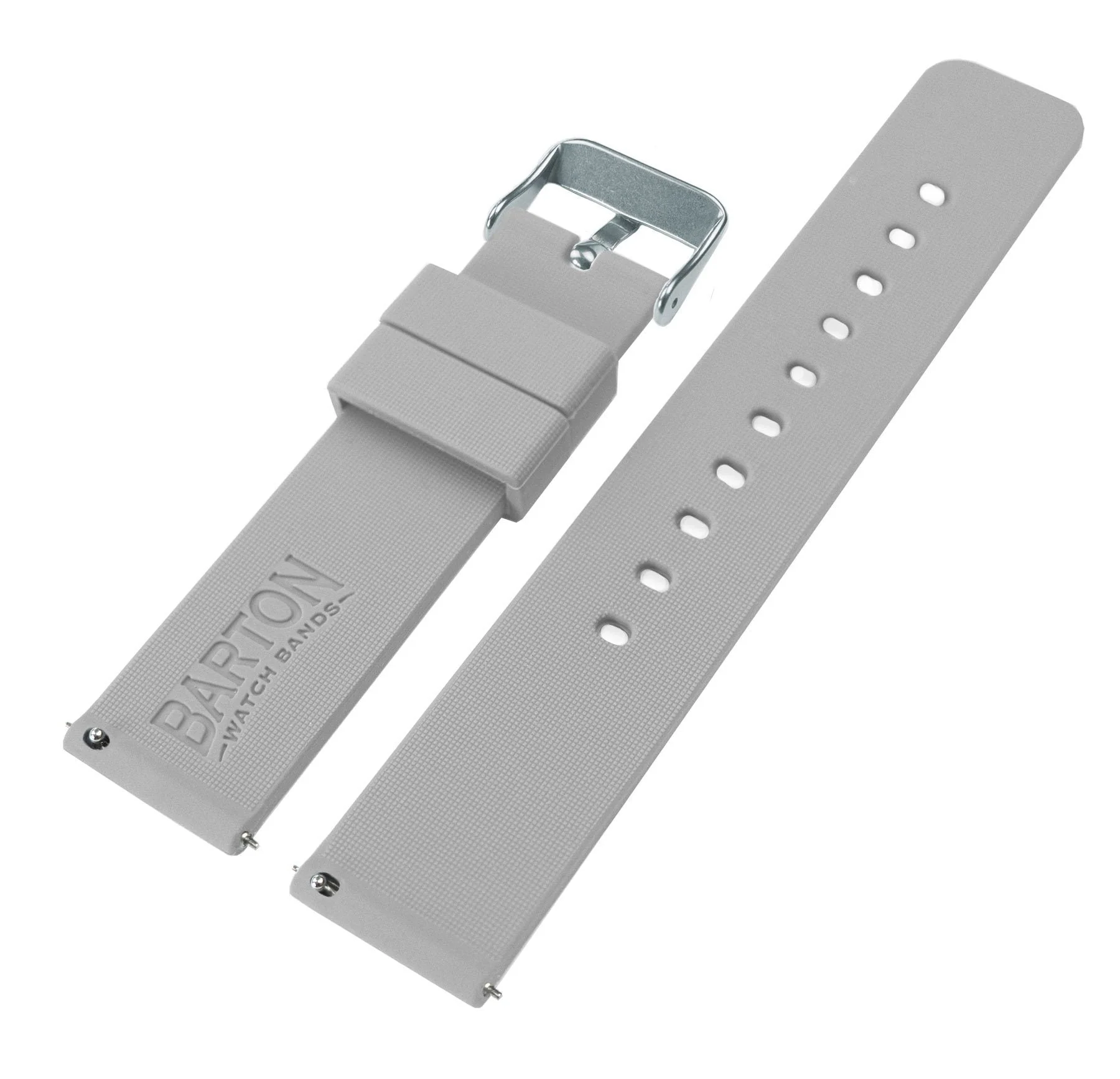 Omega Moonswatch Silicone Cool Grey Watch Band - Image 4