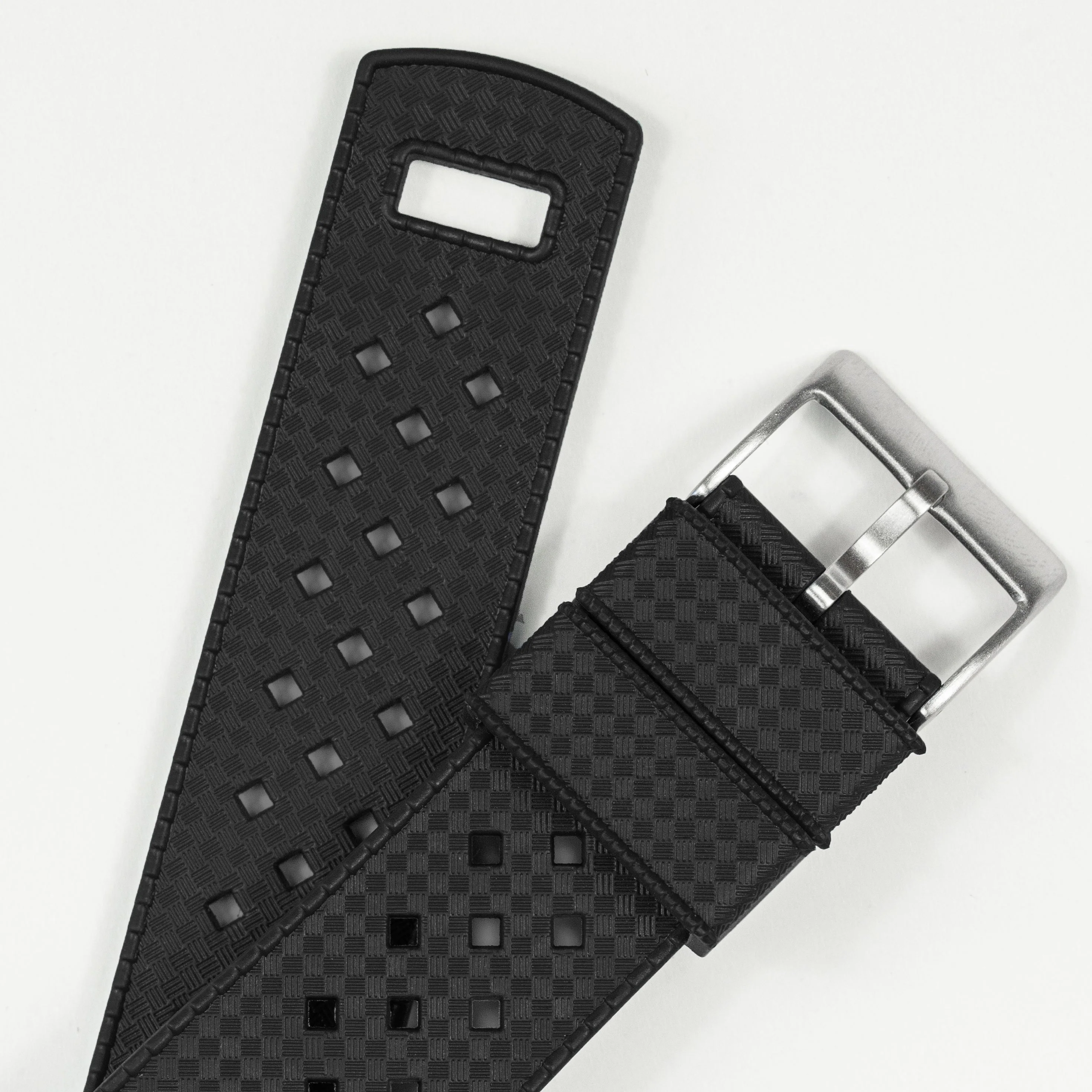Omega Moonswatch Tropical Style Black Watch Band - Image 2