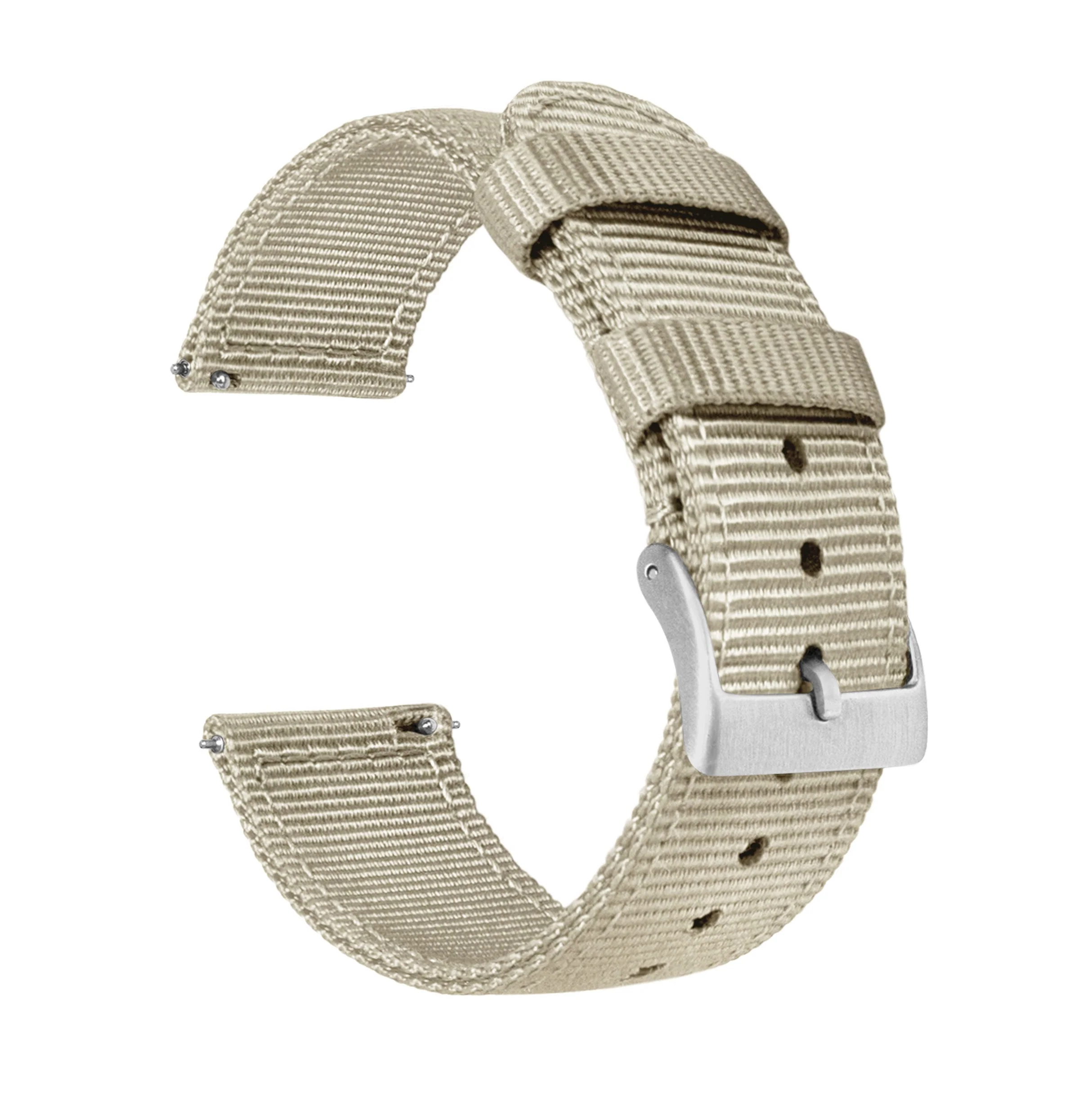 Omega Moonswatch Two Piece NATO® style Khaki Tan Watch Band - Image 2