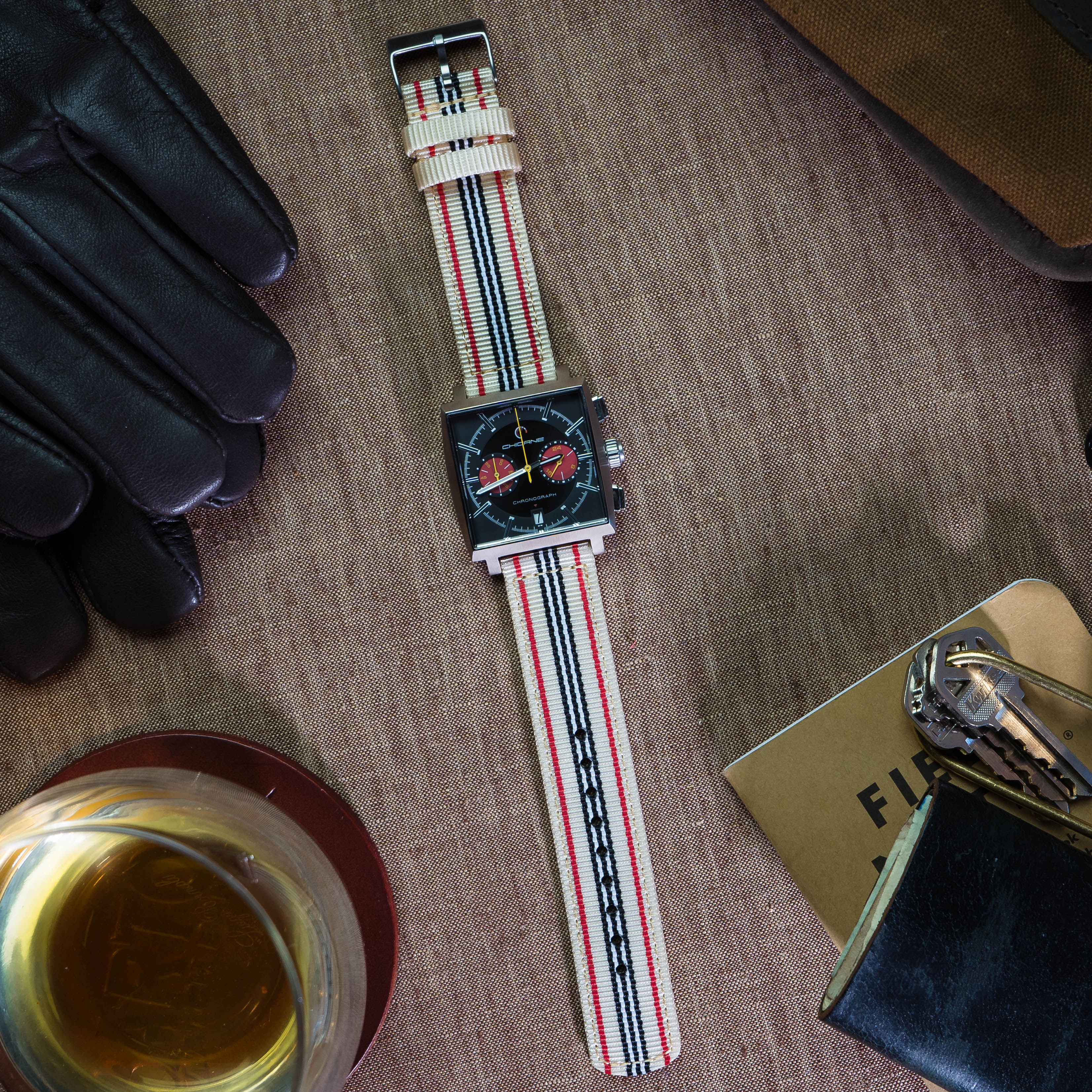 Retro Two Piece NATO® style Watch Band - Image 2