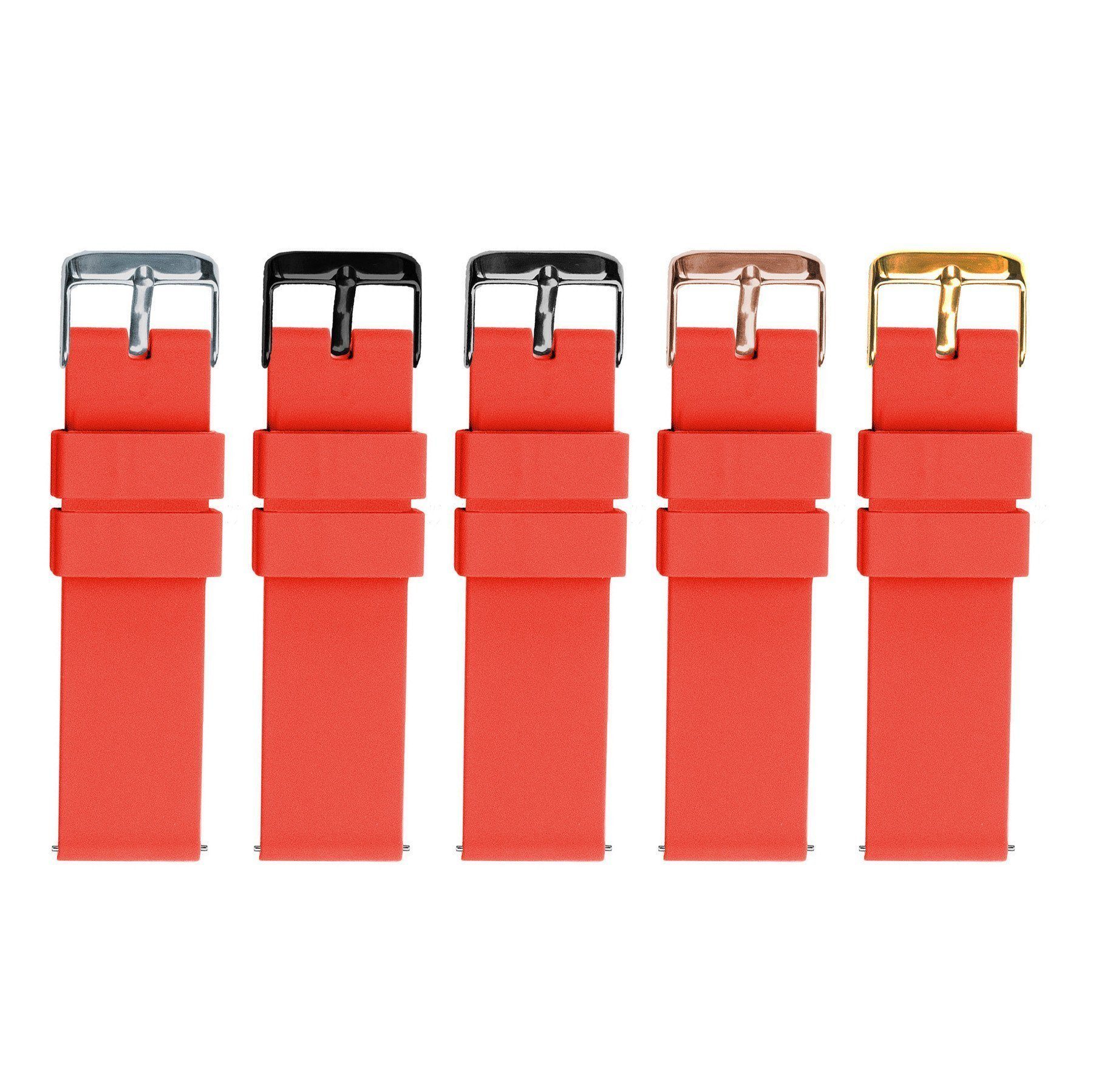 Roarange Quick Release Silicone Rubber Watch Band - Image 2