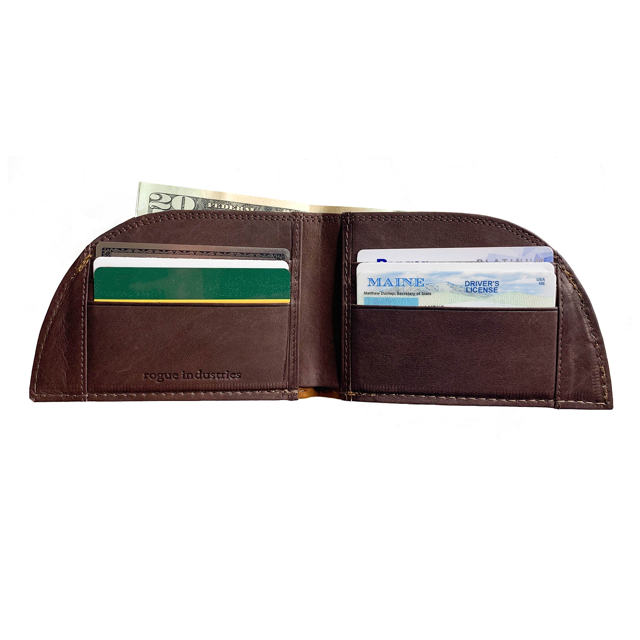 Front Pocket Wallet in Horween Bison - Image 3