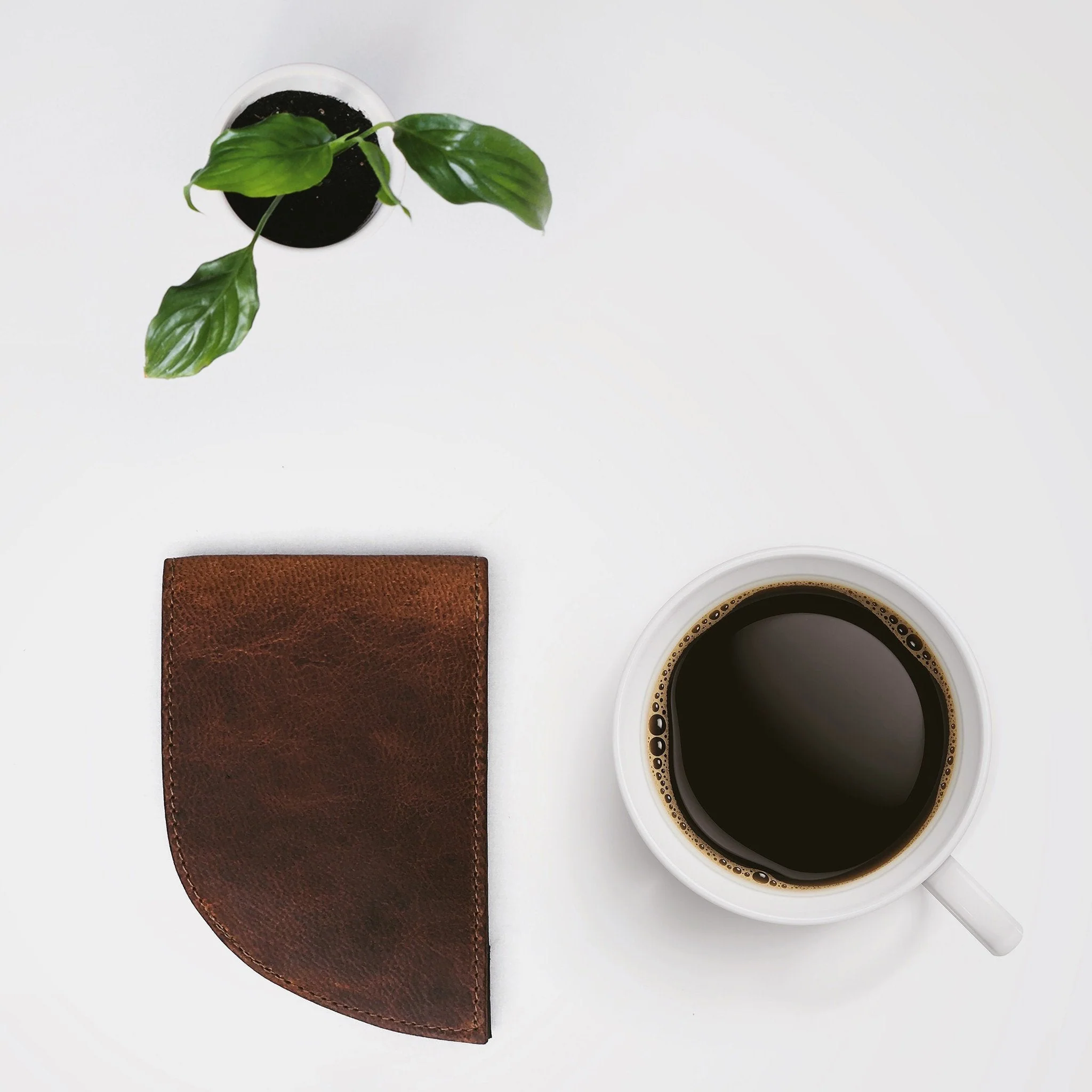 Front Pocket Wallet in Moose Leather - Image 2