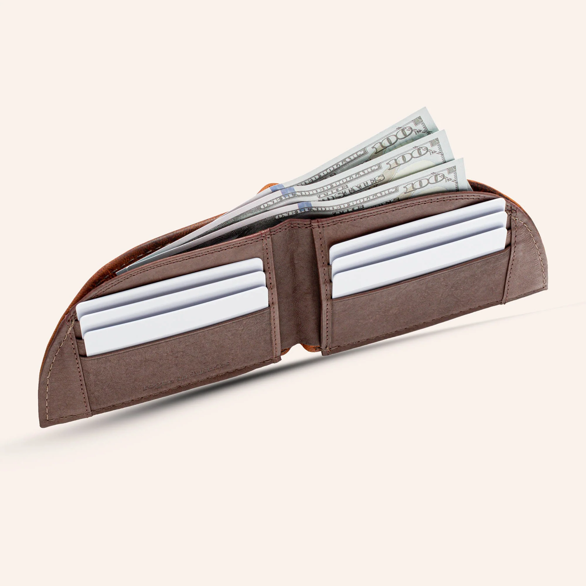 Front Pocket Wallet in Moose Leather - Image 3