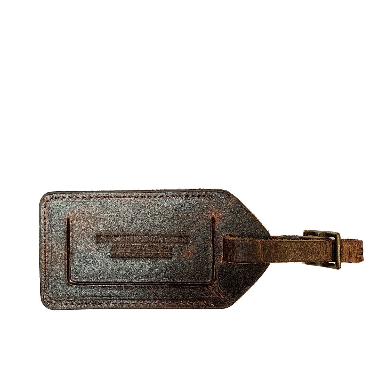 Rogue Leather Luggage Tag - Image 2
