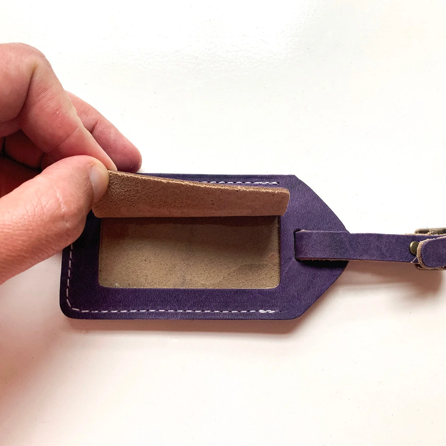 Rogue Leather Luggage Tag - Image 7