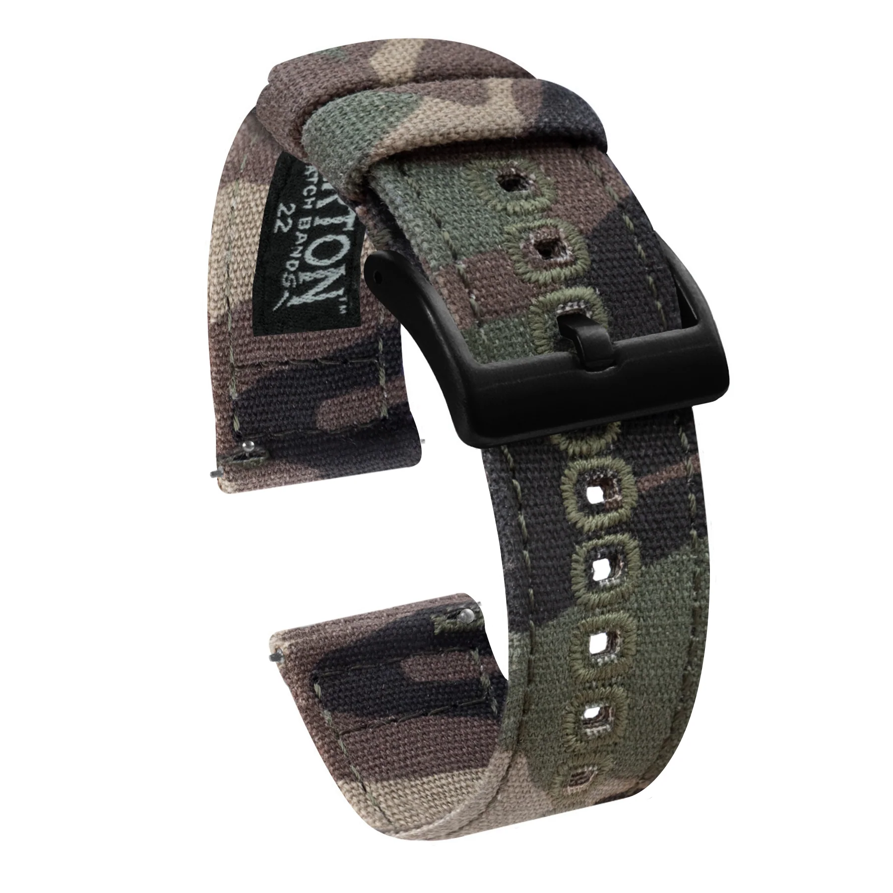 Samsung Galaxy Watch Active Camouflage Canvas Watch Band - Image 4