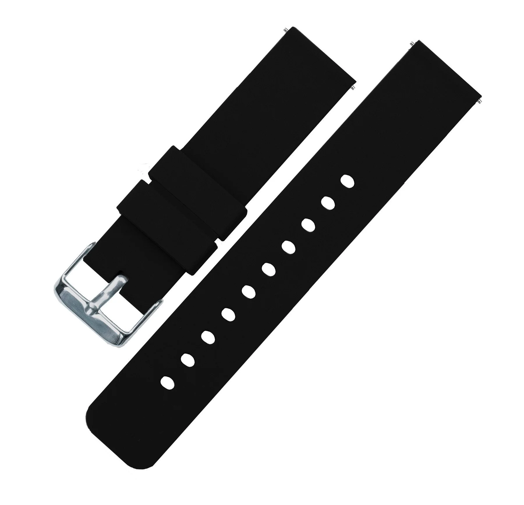 Samsung Galaxy Watch Silicone Black Watch Band - Image 4