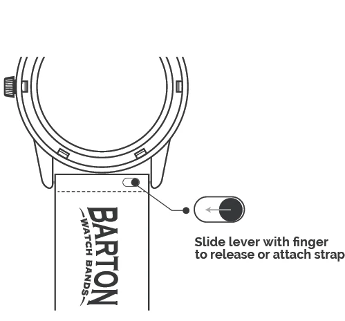 Samsung Galaxy Watch3 Leather And Rubber Hybrid Black Watch Band - Image 6