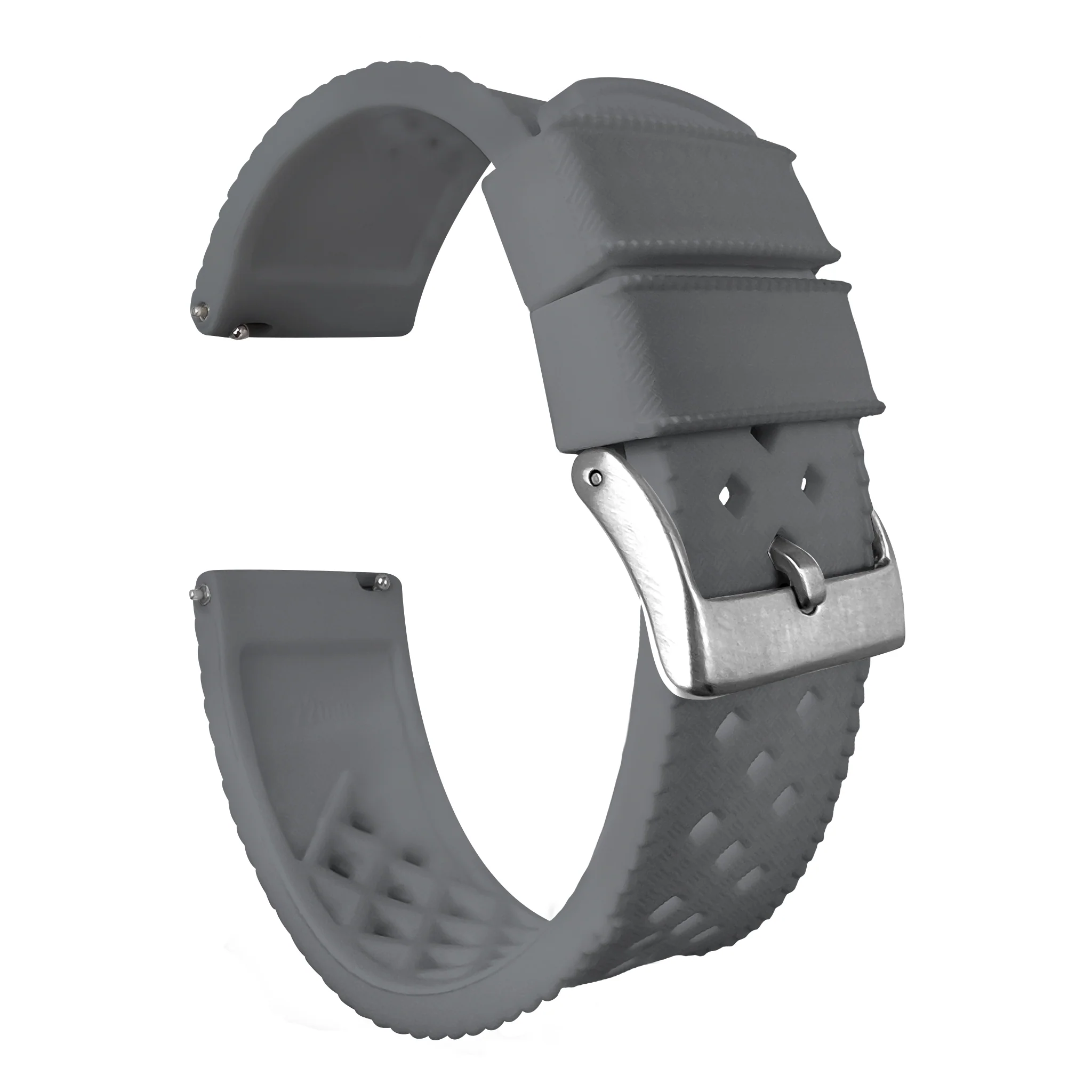 Samsung Galaxy Watch3 Tropical Style Smoke Grey Watch Band - Image 2