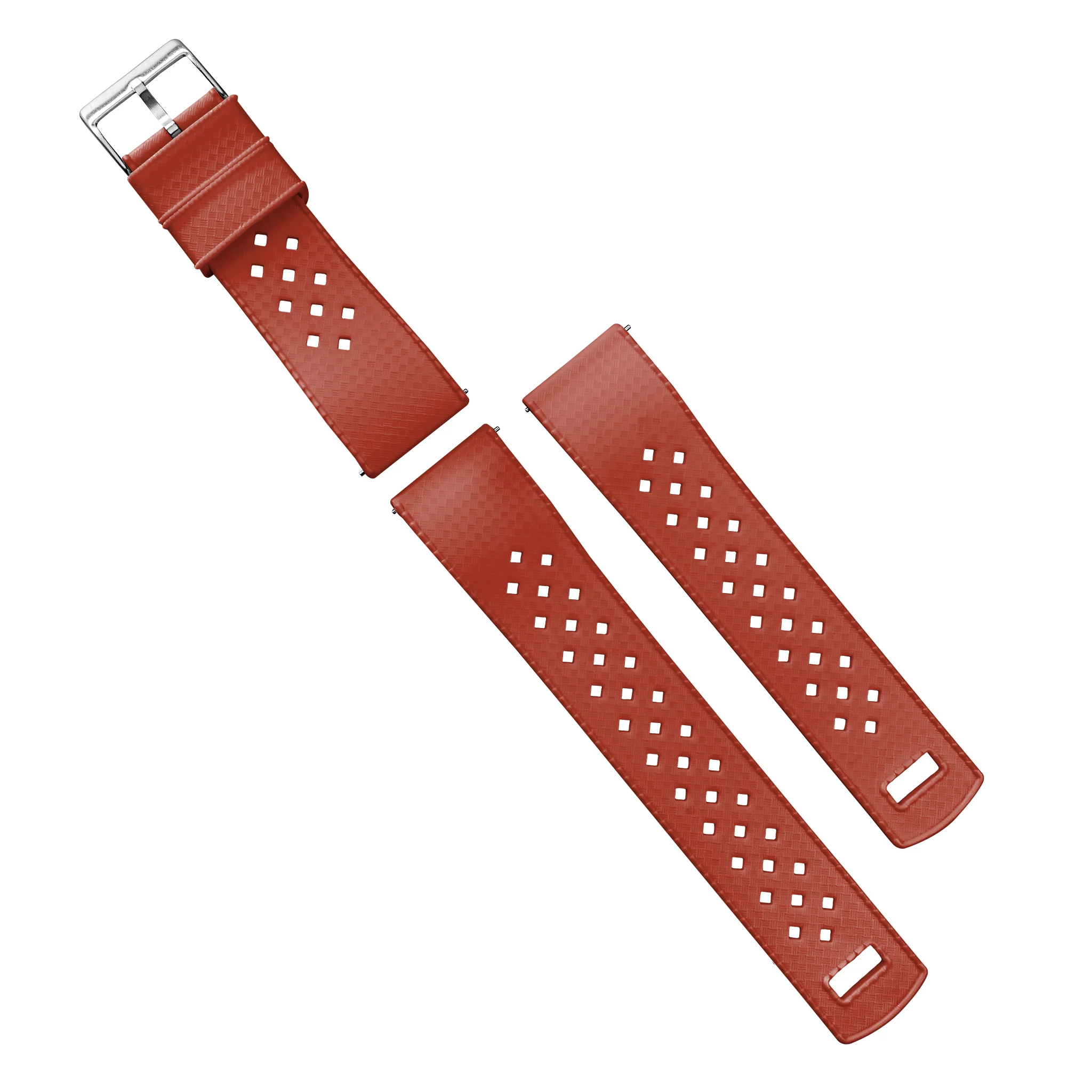 Samsung Galaxy Watch4 Tropical Style Crimson Red Watch Band - Image 5