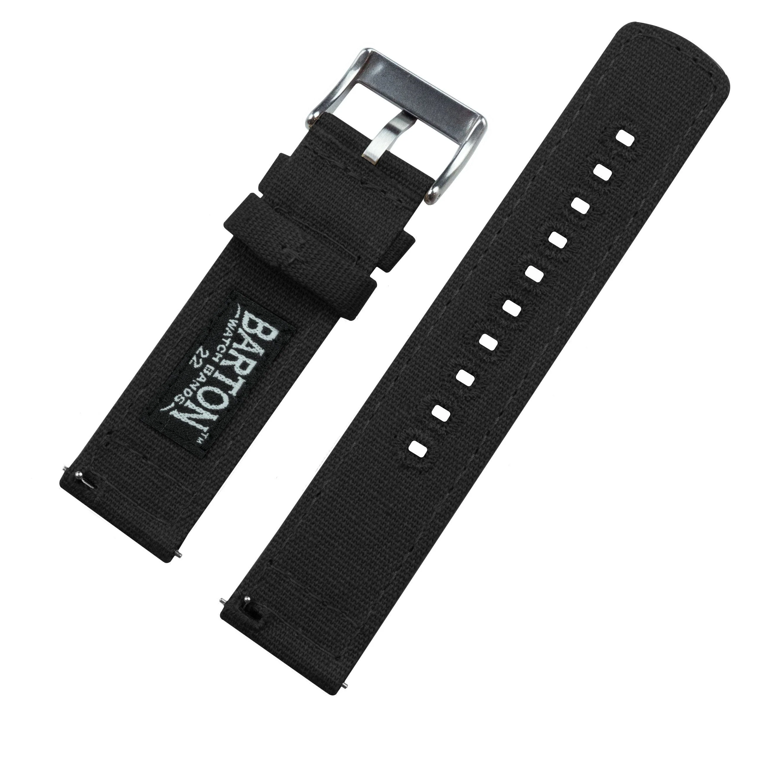 Samsung Galaxy Watch6 Black Canvas Watch Band - Image 5