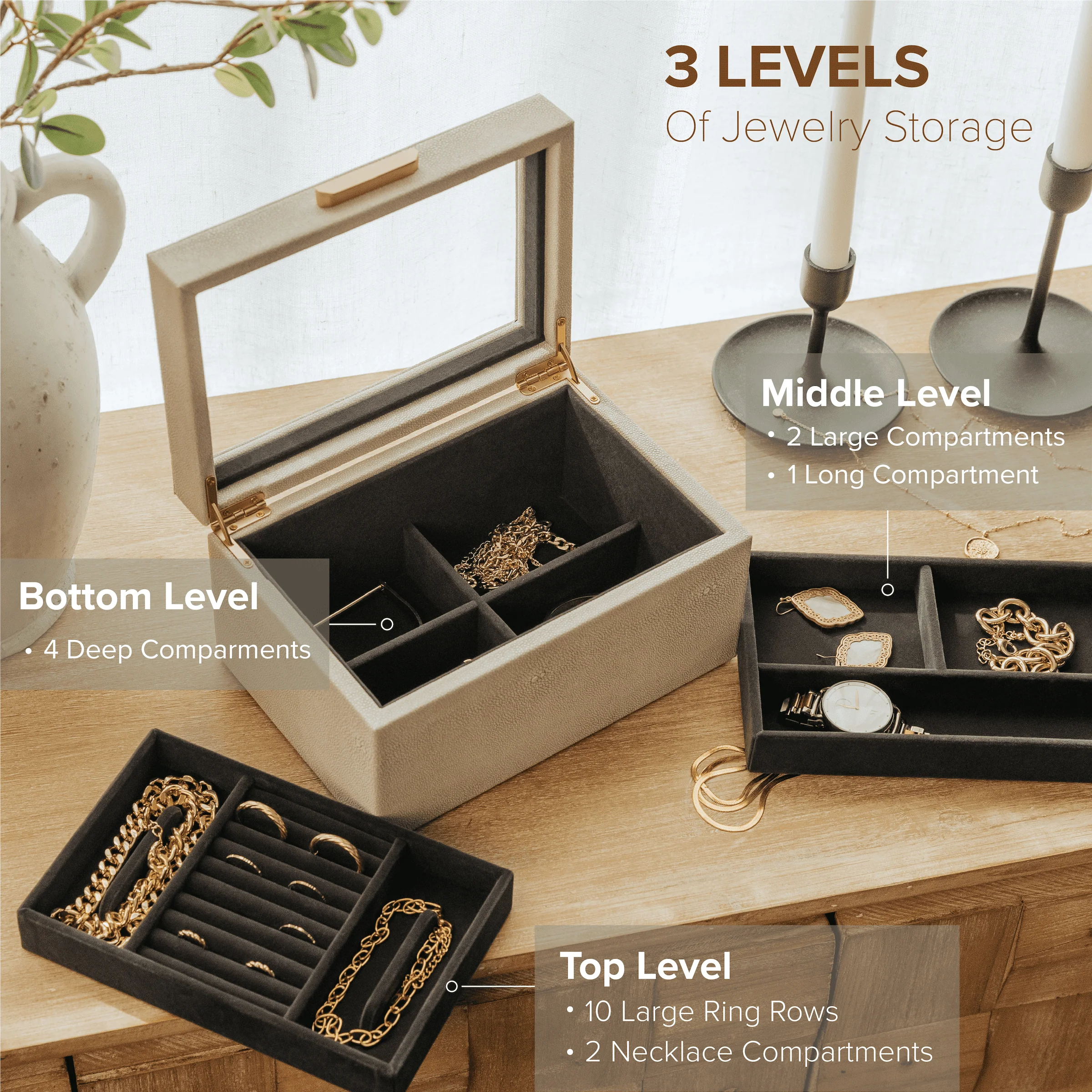 Sasha Small Jewelry Box - Image 3