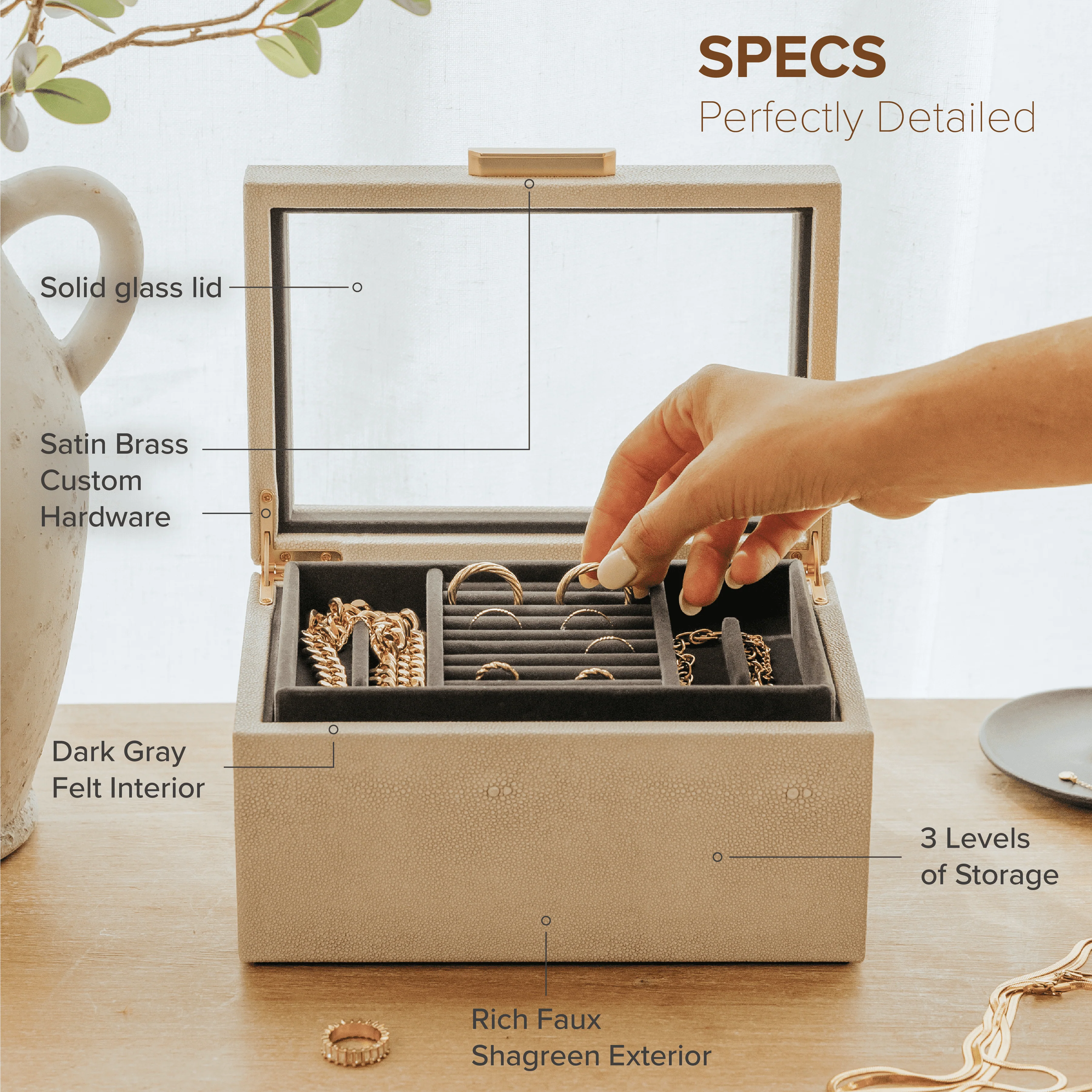 Sasha Small Jewelry Box - Image 4
