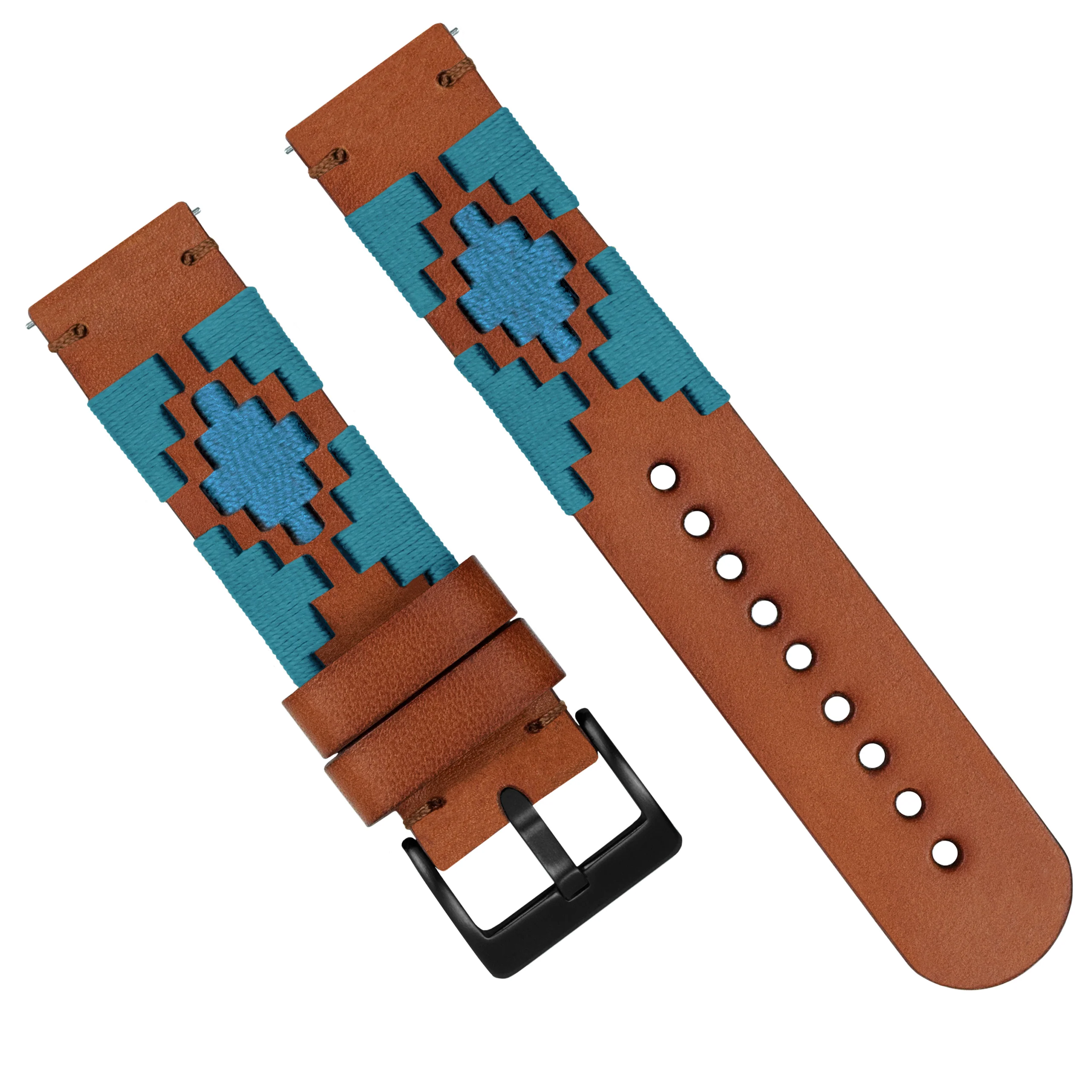 Turquoise Sky Gaucho Watch Band - Image 6