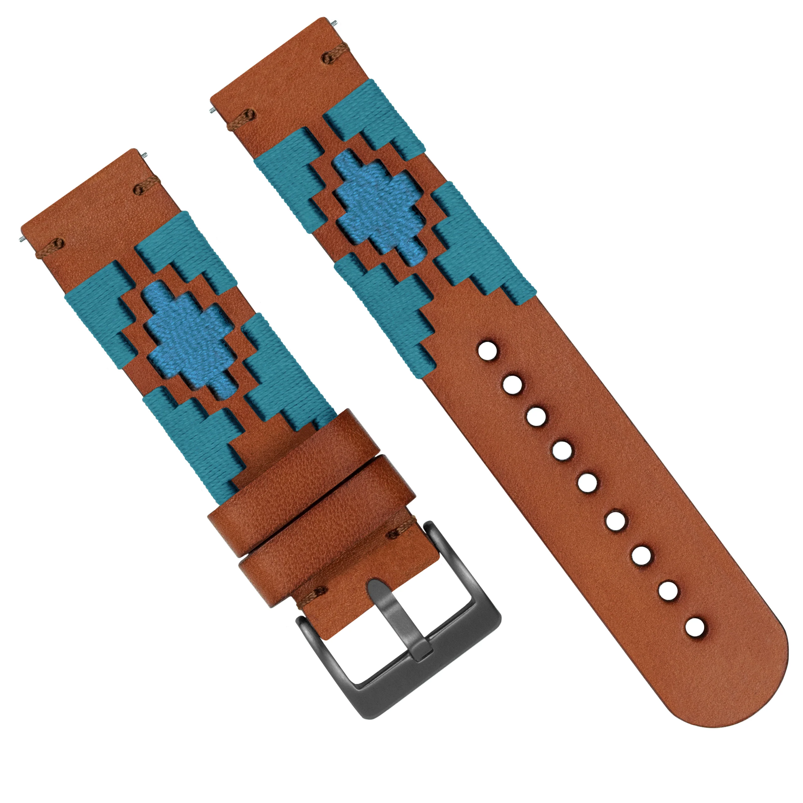Turquoise Sky Gaucho Watch Band - Image 7