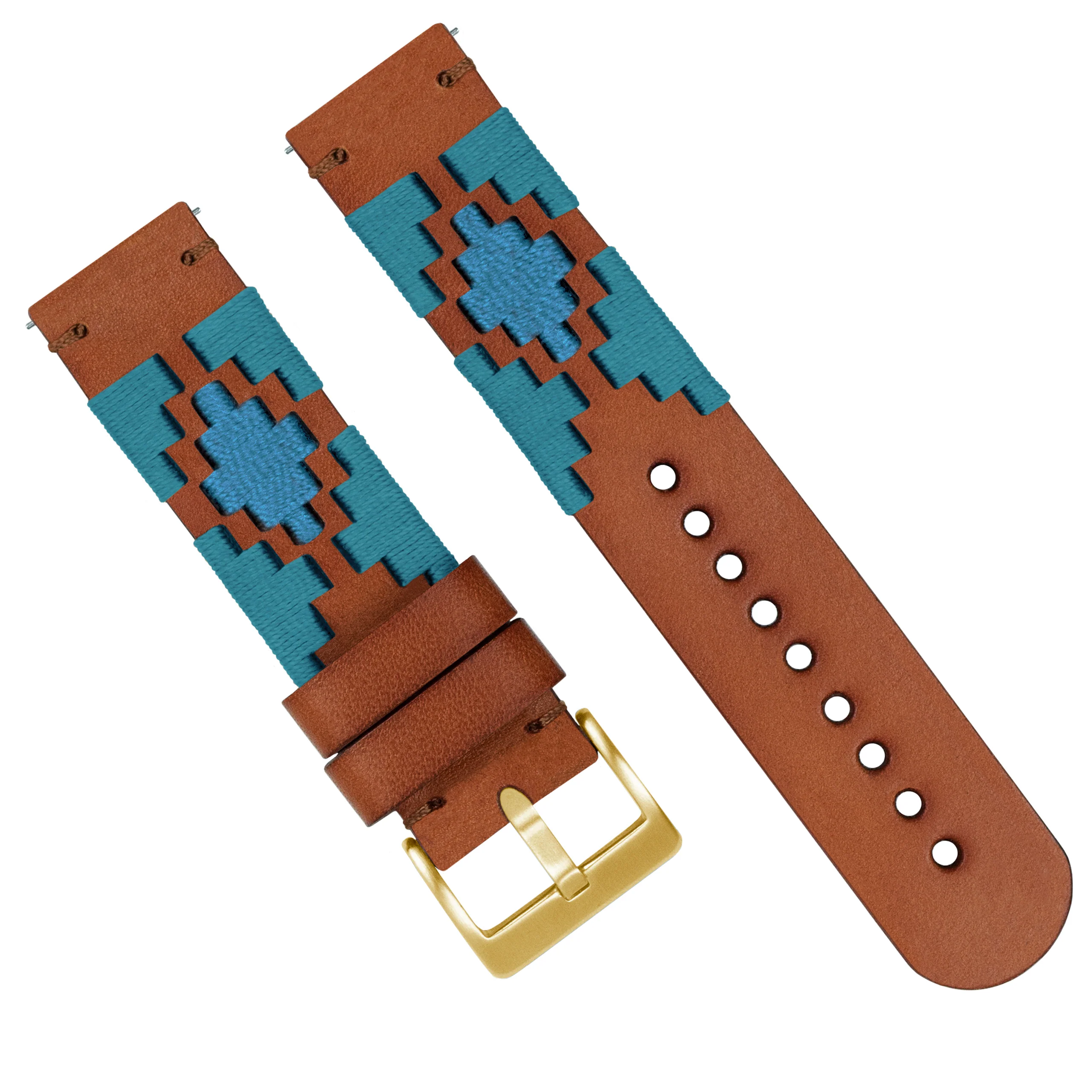 Turquoise Sky Gaucho Watch Band - Image 9
