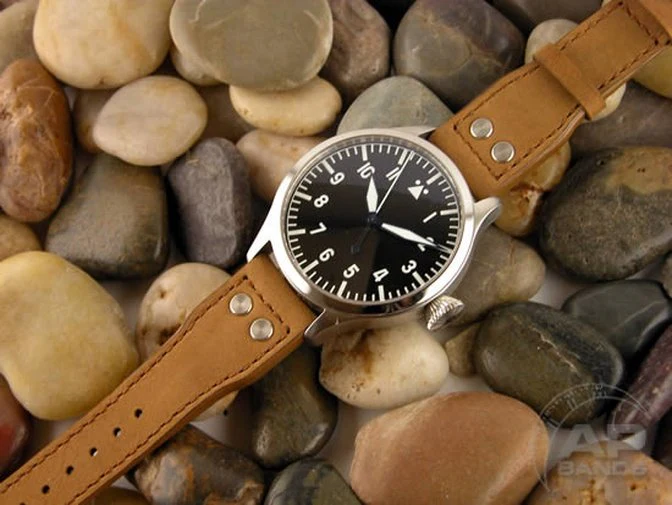 Vintage Suede Leather For IWC Big Pilot Tang - Image 2