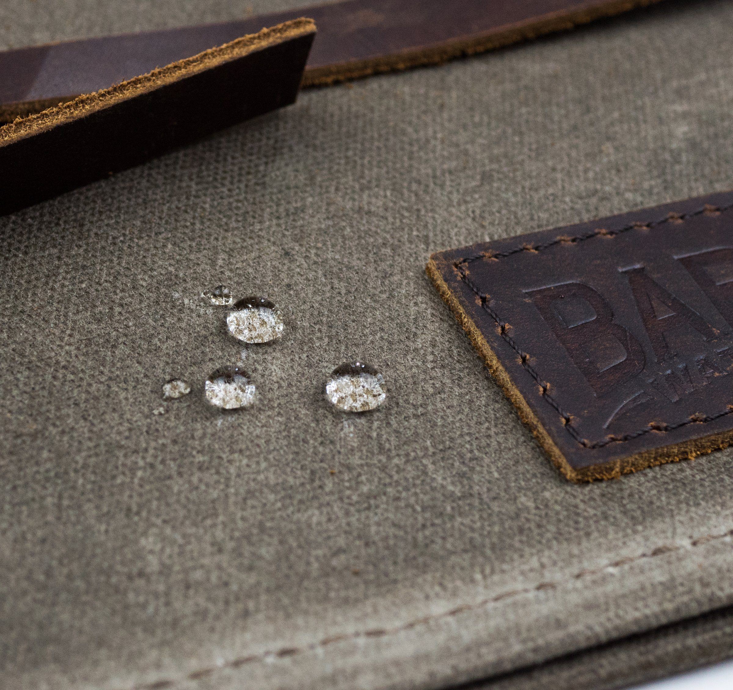 Waxed Canvas Watch Roll - Image 4