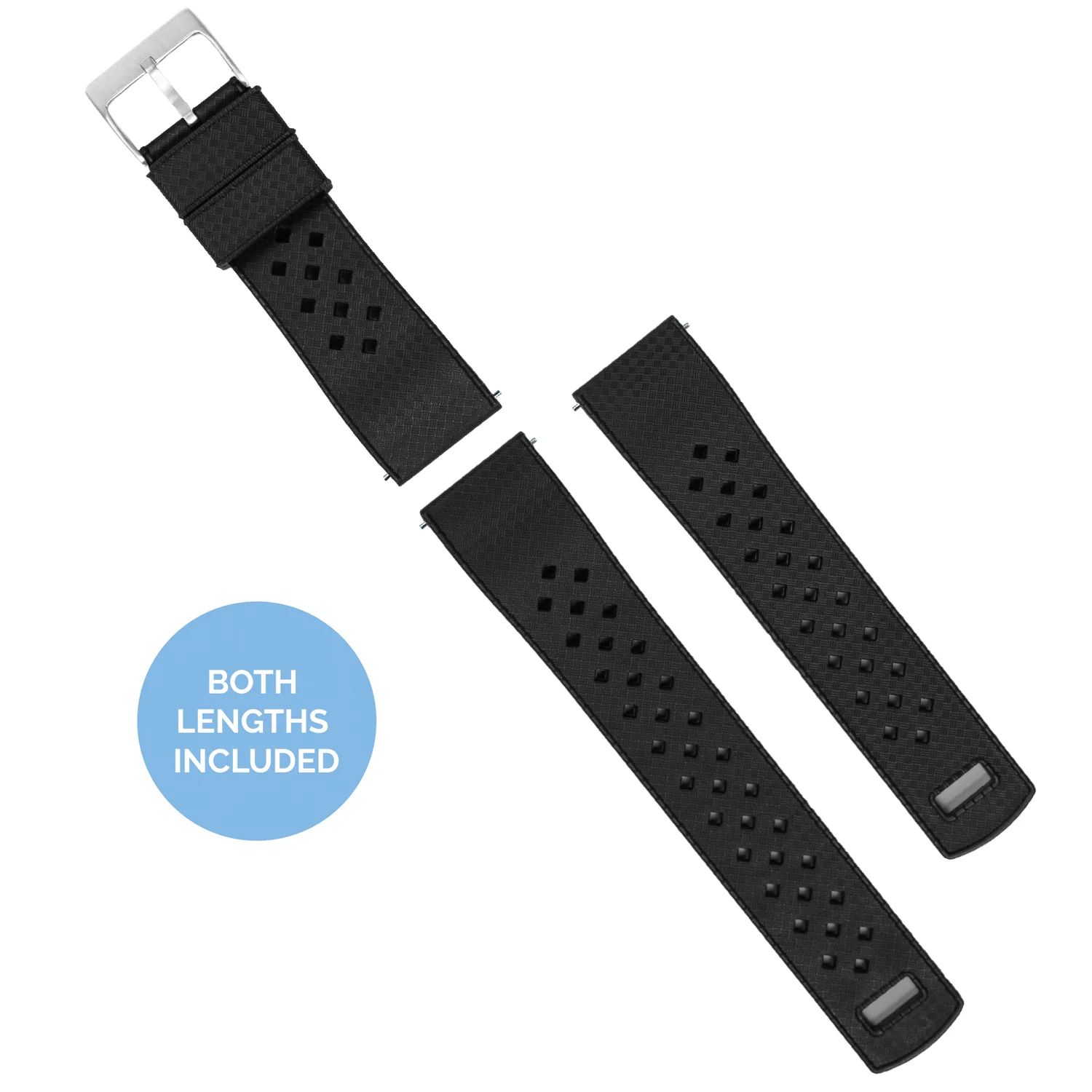 Withings Nokia Activite And Steel Hr Tropical Style Black Watch Band - Image 3
