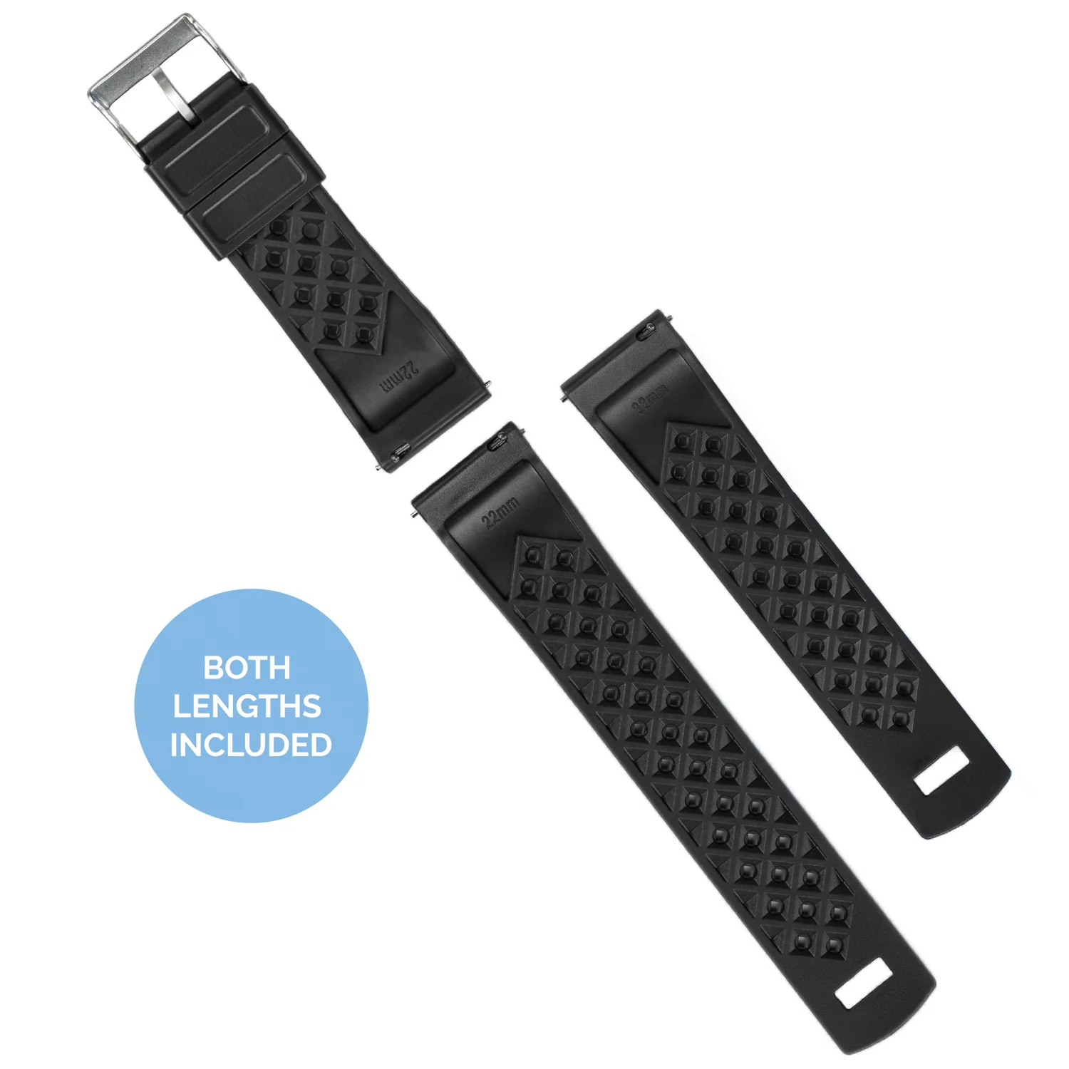 Withings Nokia Activite And Steel Hr Tropical Style Black Watch Band - Image 4
